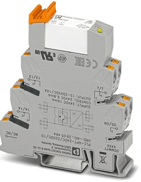 Bild 5: Die neuen DC-Hybridmodule von Phoenix Contact in PLC-Interface. (Bild: Phoenix Contact)
