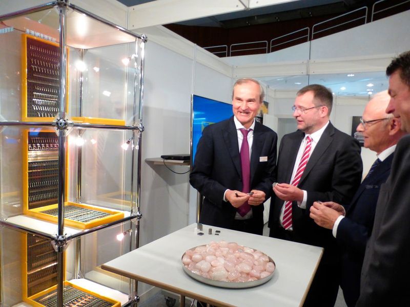 Impressionen der Stanztec 2016 in Pforzheim. (Finus)