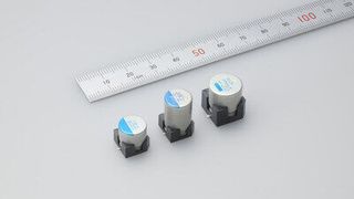 Taiyo Yuden’s new HVX and HTX hybrid conductive‑polymer capacitors offer AEC‑Q200 qualification, 80 V rating and high ripple capability at 135°C for noise suppression and power smoothing in automotive systems such as ADAS and power steering. (Source: Taiyo Yuden)