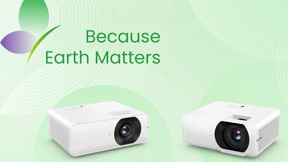 Die neuen Business-Projektoren von Benq nutzen energiesparende und langlebige Laser als Lichtquelle. Sie sollen umweltfreundlicher sein als Modelle mit quecksilberhaltigen Lampen.    (Bild: Benq)