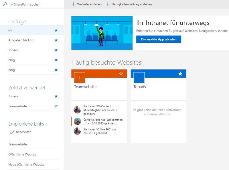In SharePoint stehen neue Sicherheitstechnologien zur Verfügung. (Joos)