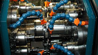 Bild 1: Das Teilespektrum der Rundtaktmaschinen umfasst Durchmesser von 1 bis zu 26 mm und Längen von 1,5 bis 80 mm. Bilder: Wolf Maschinenbau (Archiv: Vogel Business Media)