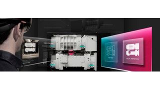 Beim Vakuumpumpenhersteller Leybold nutzt man konsequent die AR-Technologie. (Bild: RE'FLEKT)