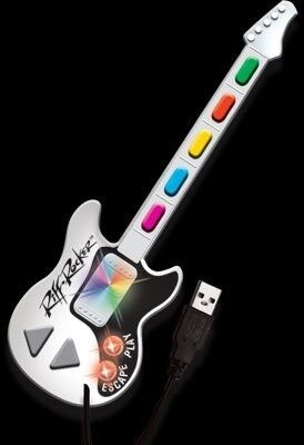 Perfekt für eine kurze musikalische Auszeit: Mit der Riff-Rocker-E-Gitarre können Sie jederzeit eine kleine Jam-Session im Büro einlegen. Die Gitarre wird über USB angeschlossen, dann können Sie ähnlich der GuitarHero-Version die größten Rock-Hits aller Zeiten nachspielen. Die Gitarre finden Sie für knapp US-10 Dollar auf amazon.com, die zugehörige Software gibt es kostenfrei im Internet. (Amazon)