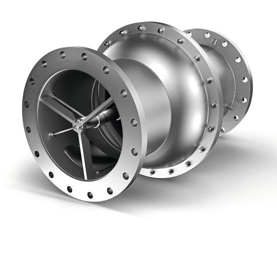 Kommt es zu einer Explosion, wird aufgrund der Druckwelle der Schließkörper des rein passiv arbeitenden Explosionsschutzventils an die Schließkörperdichtung gepresst.(Bild:  Rico)