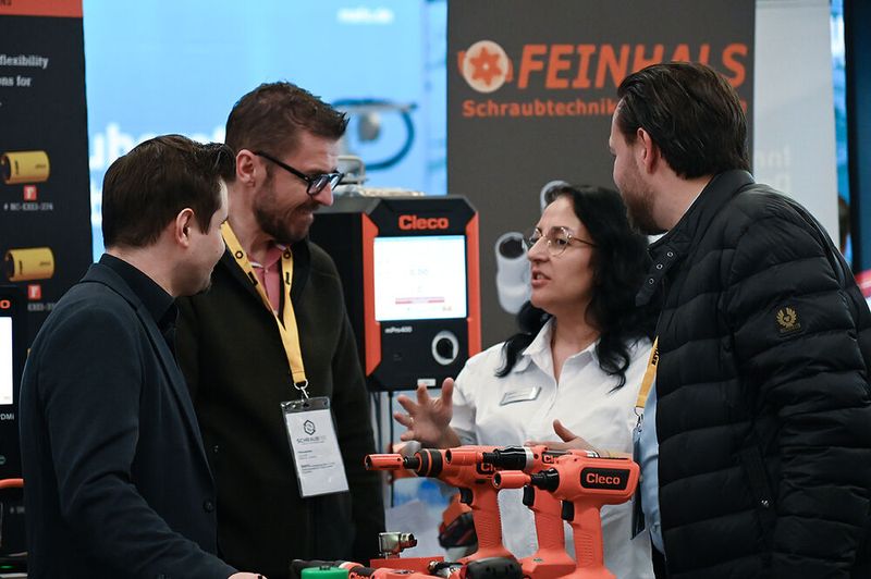 Bei Cleco wird das Schraubwerkzeug immer smarter. Es übernimmt die Bearbeitung der digitalen Aufträge gleich mit.  (Bild: Stefan Stark)