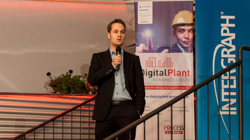 Impressionen vom diesjährigen Digital Plant Kongress 2015 in Würzburg. (Bild: Stefan Bausewein/PROCESS)