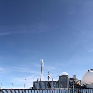 Gipfelobservatorium des KIT auf der Zugspitze mit Kuppel für die optische Vertikalsondierung von Methan und Ethan