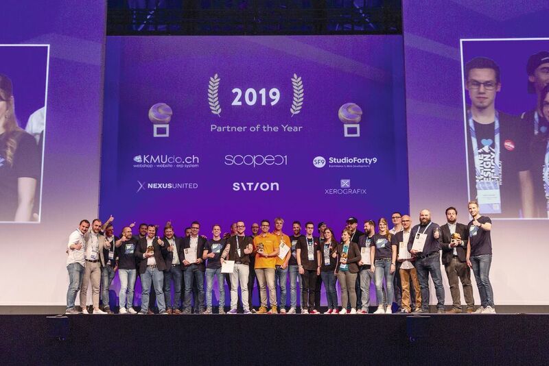 Auf dem Community Day wurden die diesjährigen Shopware Partner Awards in sechs Kategorien verliehen. (Shopware / Prepixel)