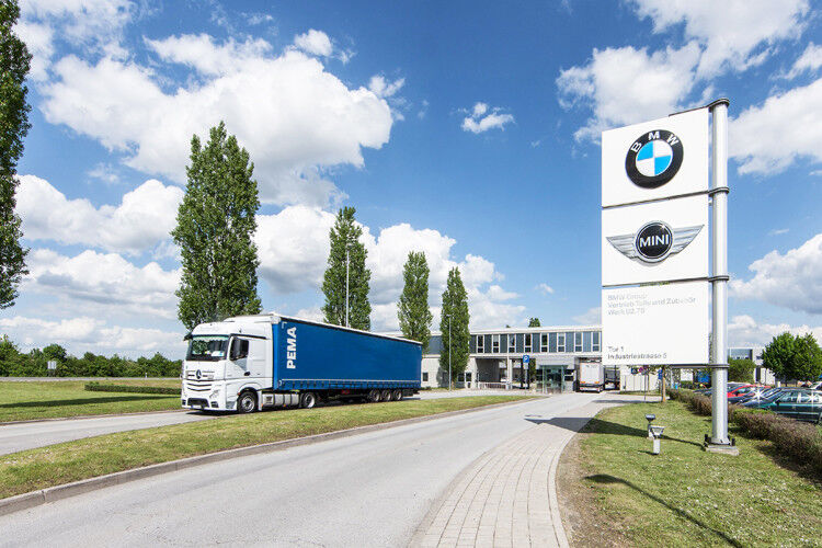In Deutschland wird die Logistik nun durch zusätzliche Zentren leistungsfähiger. (Foto: BMW)
