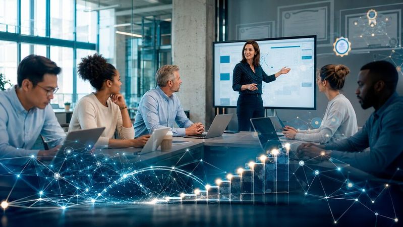 Unternehmen investieren verstärkt in die Cybersecurity-Bildung ihrer Mitarbeiter, um u.a. die eigene Resilienz zu stärken.(Bild:  Dall-E / KI-generiert)