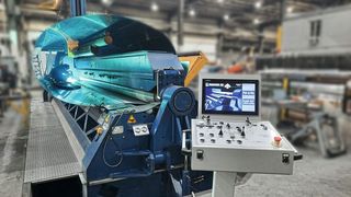 Eine Blechwalzlösung von Faccin für die Herstellung von Lkw-Anhängern. (Bild: Faccin)