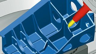 Die Bearbeitungssimulation kann auf der AMB als virtuelle Realität erlebt werden. (Open Mind)