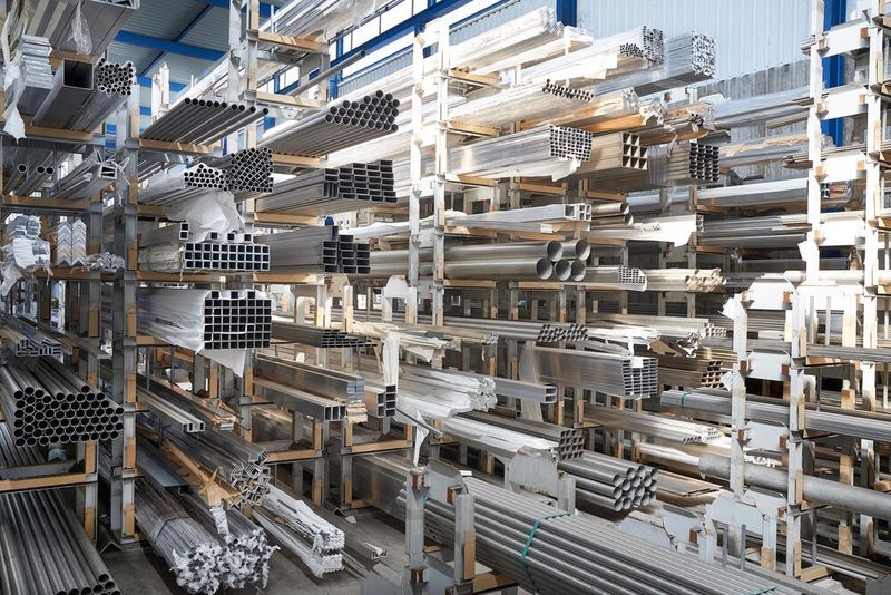 Rohre, Profile und Flachstahl verschiedener Abmessungen deponiert Sülzle Hagmeyer in einem Stapeljochsystem des Typs Unibloc A von Kasto, so, wie hier zu sehen ist. (Bild: Kasto)