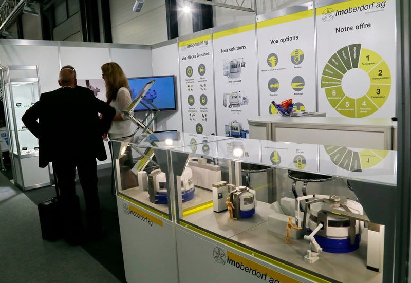 Der Anbieter von Komplettlösungen und Hersteller von Rundtaktmaschinen Imoberdorf auf der Siams 2016. (Anne Richter, SMM)