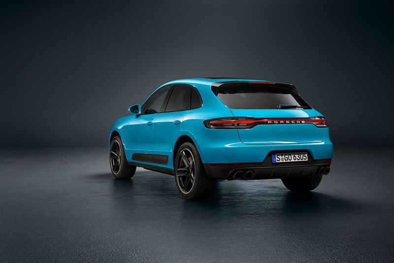 Der Macan wirkt nach dem Facelift sportlicher und moderner. (Porsche)