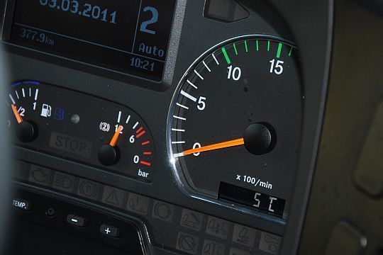 Der Bluetec Hybrid besitzt wie alle Atego ein Start-Stopp-System. (Archiv: Vogel Business Media)