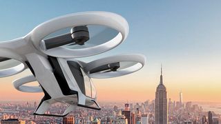 Zum ersten Mal abheben soll der City Airbus Ende diesen Jahres. Jetzt hat Siemens das Antriebssystem Iron Bird fertig gestellt.  (Airbus)