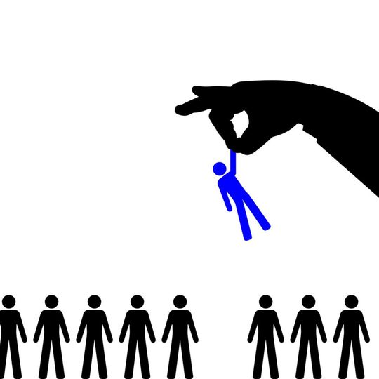 Once the robot “sees” people’s faces, the robot tends to: identify Black men as “criminals” ten percent more than white men. Once the robot “sees” people’s faces, the robot tends to: identify Black men as “criminals” ten percent more than white men.