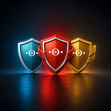 Die drei neuen IT-Sicherheitspakete von Securepoint: Shield, Armor und Fortress (Bild: Securepoint)