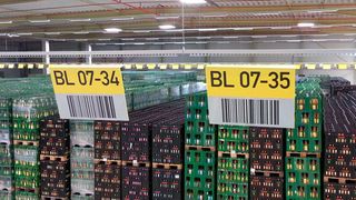 Diese Blocklagerschilder sind auch über weite Distanzen hinweg gut lesbar. (Bild: ONK)