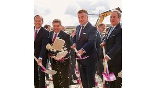 Offizieller Spatenstich des neuen Polyamid-12-Komplexes von Evonik in Marl. (Evonik)