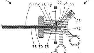 Eine Handhabungseinrichtung für ein mikro-invasives medizinisches Instrument. (DPMA)