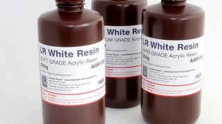 London Resin Company produces acrylic resins for microscopists. (London Resin Company)