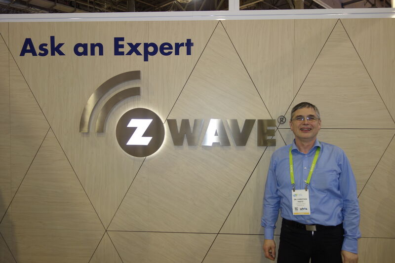 Dr. Christian Pätz, Z-Wave, ist ein Experte in seinem Gebiet. (Bild: IT-BUSINESS)