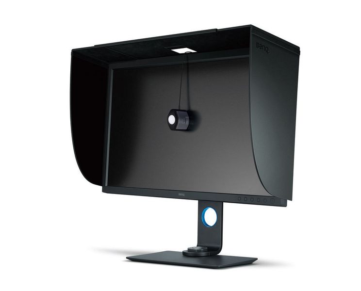 Für eine konstante Farbdarstellung ist der Monitor hardwarekalibrierbar. (Benq)