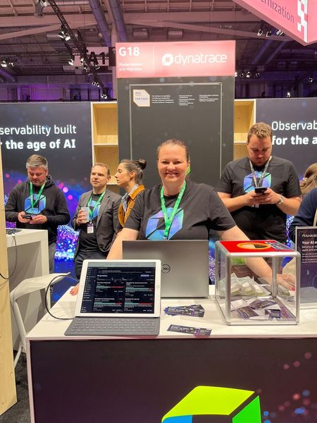 Tamara Altendorf (Dynatrace) sprach über die Möglichkeiten mit KI-gestützter Observability. (Bild: Vogel IT-Medien)