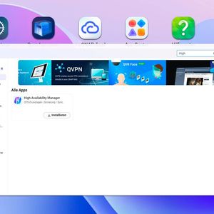 Der High Availability Manager ist die Basis für den Aufbau eines QNAP-Clusters. Das Tool steht kostenlos zur Verfügung. (Bild:  Joos – QNAP)