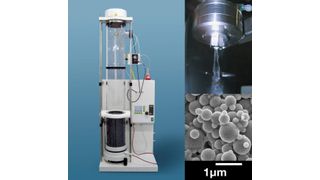 Der neue Nano-Sprühtrockner B-90 kann in der Entwicklung pharmazeutischer Wirkstoffe und in der Partikeltechnologie eingesetzt werden.  (Bild: Büchi Labortechnik)
