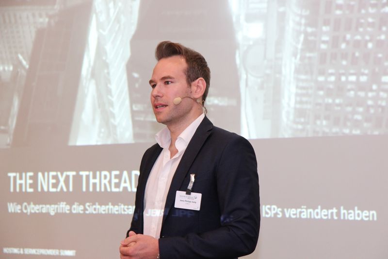 Nach der Mittagspause stand das Thema Sicherheit auf der Agenda. Jens-Philipp Jung von Link 11… (Vogel IT-Medien GmbH)