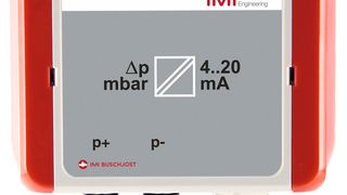 Der praktische Messumformer 8349900 von IMI Buschjost sorgt für eine exakte Erfassung von kleinen und mittleren Differenzdrücken. (Bild: IMI Buschjost)
