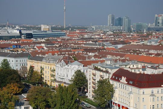 Wien aus luftiger Höhe. (Archiv: Vogel Business Media)