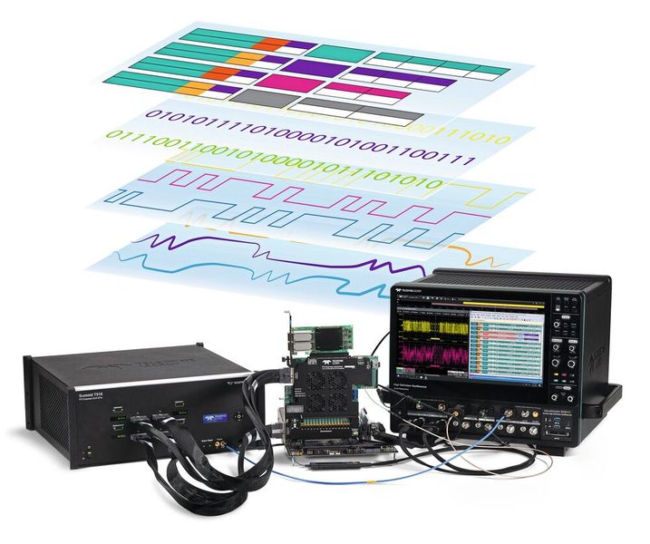 Bild 2: Mit CrossSyncPHY erhalten Sie ein vollständig synchrones Bild des physikalischen Signalverhaltens und der Protokollabläufe. (Bild: Teledyne LeCroy)