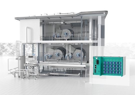 Moderne Kommunikation für die Wasserstoffproduktion mit Ethernet-APL (Bild: pepperl-fuchs)