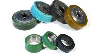 Recycelte Räder der Pro-Ro Handling AG. (Bild: Pro-Ro Handling AG)