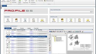 Pro.File ist ein PDM-System zur Verwaltung von Daten und Dokumenten im technischen Bereich. (Bild: Procad)