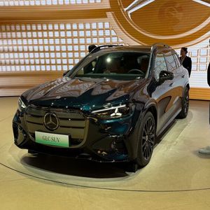 Mercedes zeigte die China-Version des GLC.(Bild:  Wehner - VCG)