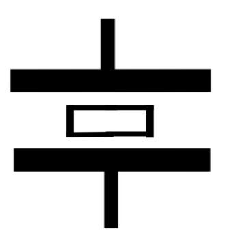 The image shows the basic symbol of a transducer. (Source:  Venus Kohli)