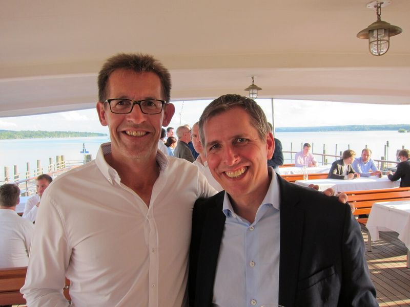 Michael Röhrig (l.) und Jürgen Franken (beide EMC) (Orchestra)