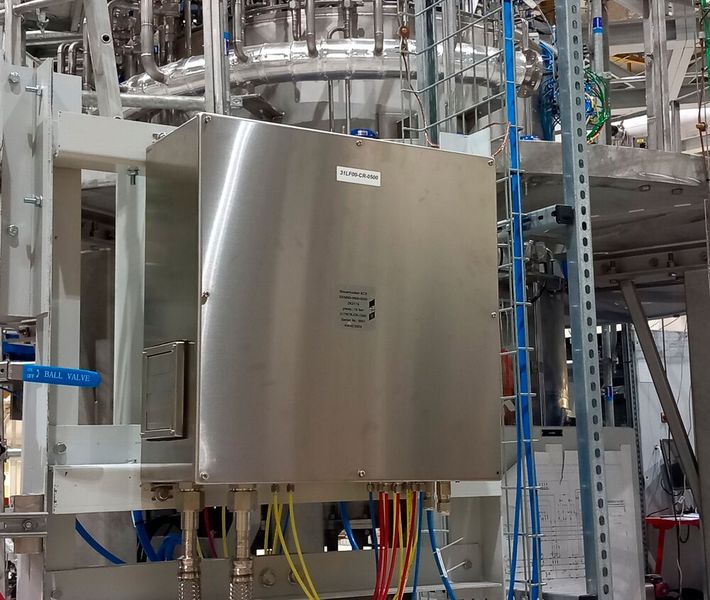 Integrierter Steuerkasten. (Bild: Iter)