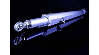 Linearantrieb Aton zum Ausrichten von Photovoltaik- oder Solaranlagen. Bilder: elero Lineartechnik (Archiv: Vogel Business Media)