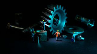 Digitalisierung im Maschinenbau: In Deutschland halten sich die Firmen noch sehr zurück. Für Konstrukteure im Maschinenbau werden sich die Anforderungen künftig stark verändern. (Bild:  Wilfried Pohnke)