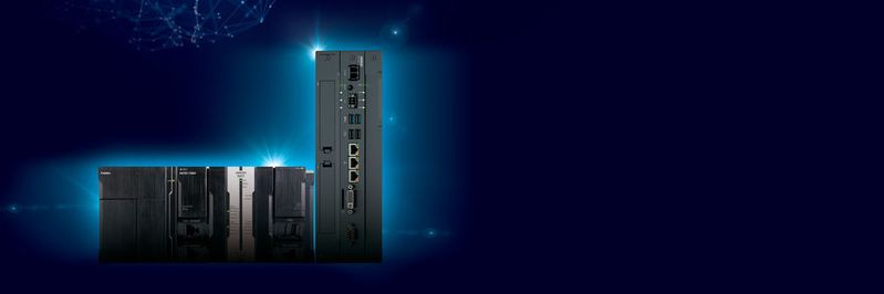 Die KI-Programme des Controllers (Bild) erkennen unregelmäßiges Maschinenverhalten, ohne dass sie dafür speziell programmiert werden müssen. (Bild:  Omron)