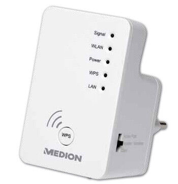 Den Wireless-LAN-Verstärker P89137 von Medion gibt es für 30 Euro bei Aldi Süd. (Aldi)