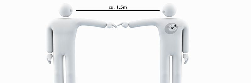 Aufklären durch Visualisierung: Bei der Münchner CAT Production Gmbh ist man überzeugt, dass sich durch 3D-Animation oder VR-Technologie nicht nur die Eingenschaften und Gefahren des Coronavirus greifbar darstellen lassen, sondern dass man auch zeigen kann, wie einfach es ist, sich und seine Mitbürger zu schützen.(Bild:  CAT Production)