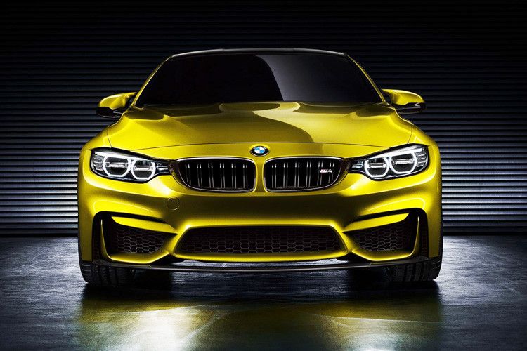 Neuer Name, neuer Motor, neues Konzept: Mit dem Concept M4 Coupé gibt BMW auf dem Auto-Schönheitswettbewerb „Concours d’Elegance“ in Pebble Beach einen Vorgeschmack auf die für 2014 erwartete Neuauflage des Hochleistungsmodells M3. (Foto: BMW)